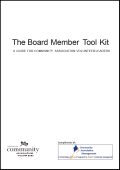 Complimentary Board Member Tool Kit Cover