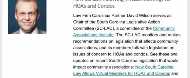 Carolinas HOA and Condo News – June 2023